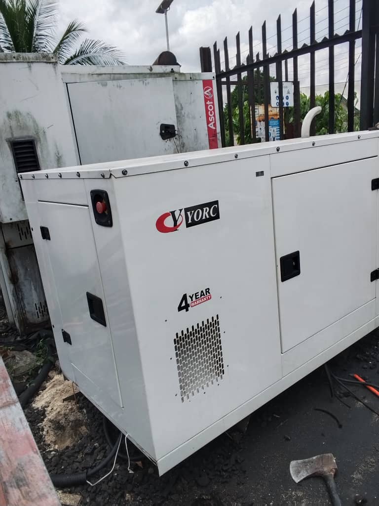 Industrial generator installed at an ERO-LINK client location